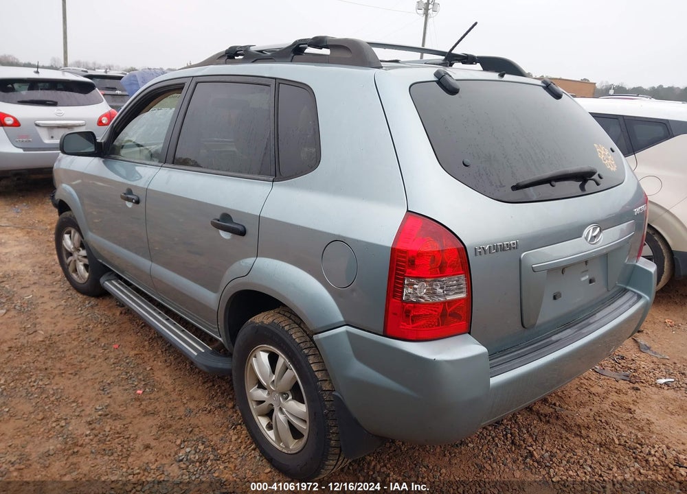 2009 HYUNDAI TUCSON GLS VIN: KM8JM12B69U038699