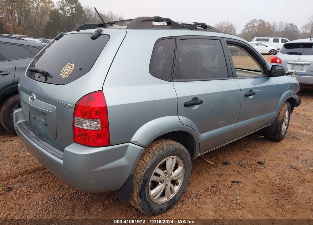 2009 HYUNDAI TUCSON GLS VIN: KM8JM12B69U038699