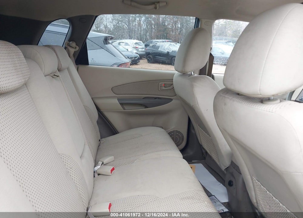 2009 HYUNDAI TUCSON GLS VIN: KM8JM12B69U038699