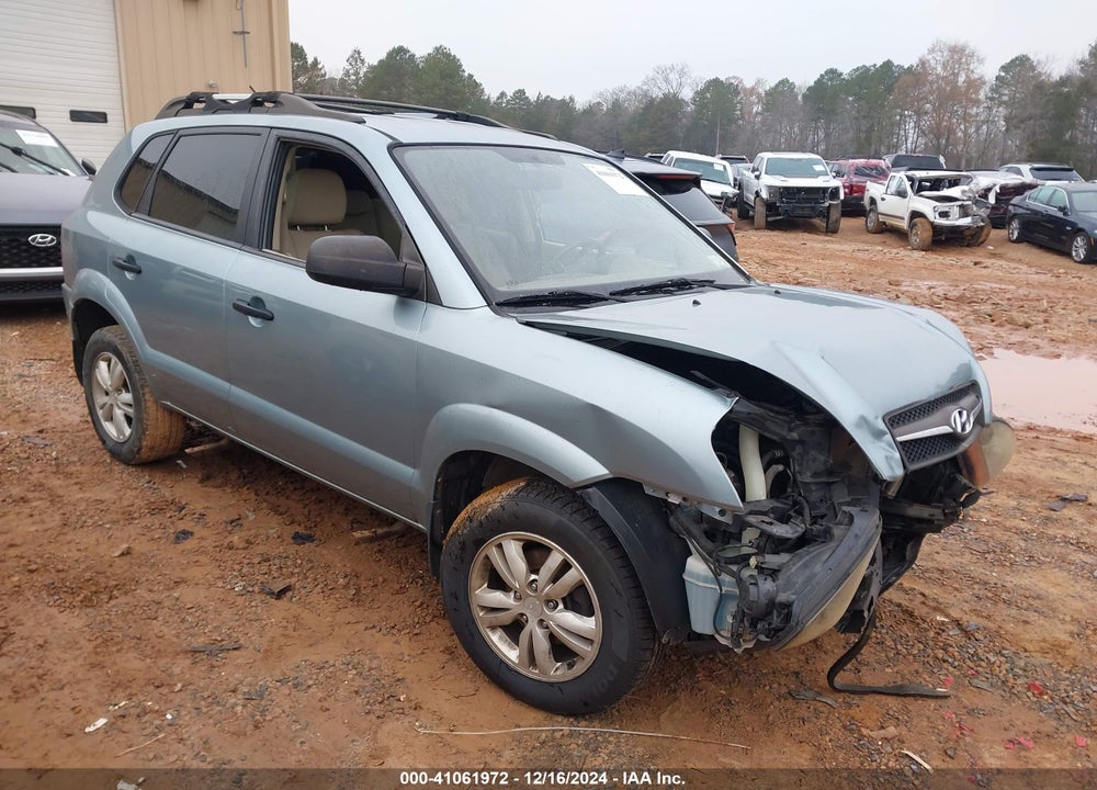 2009 HYUNDAI TUCSON GLS VIN: KM8JM12B69U038699