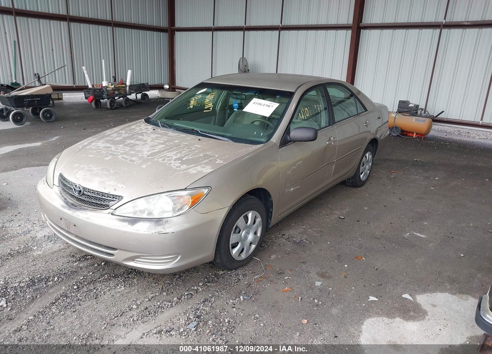 2004 TOYOTA CAMRY LE VIN: 4T1BE32K24U339038