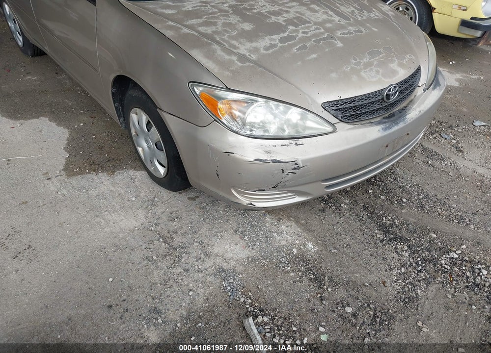 2004 TOYOTA CAMRY LE VIN: 4T1BE32K24U339038