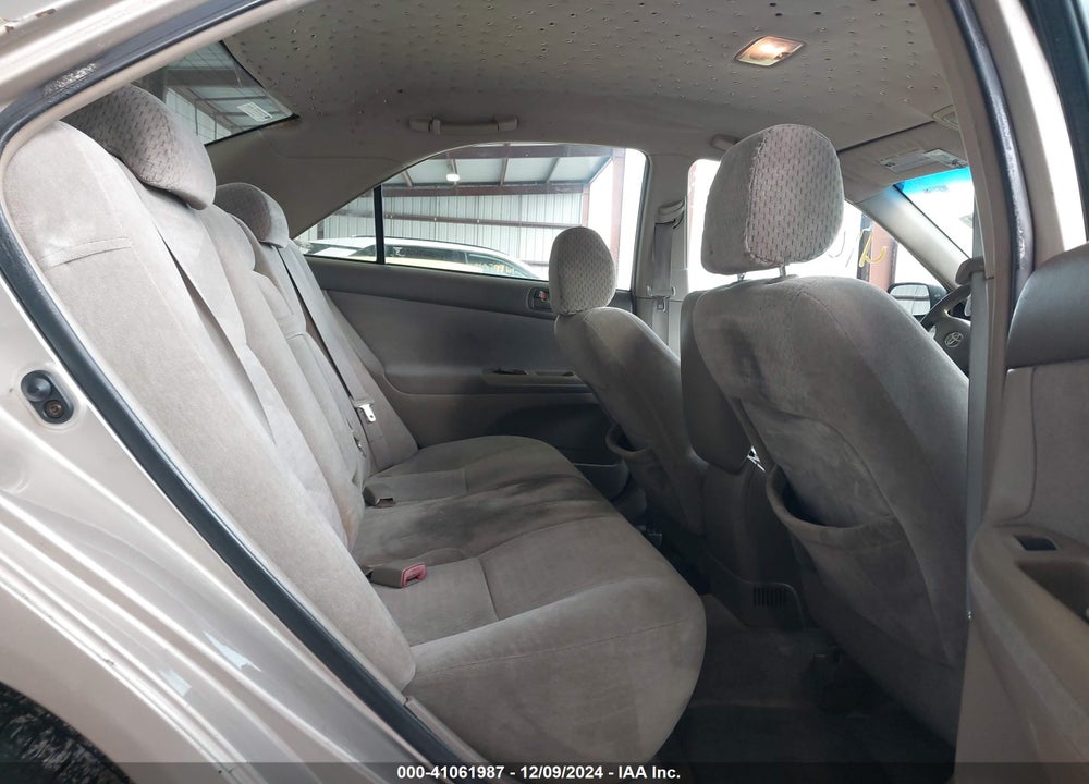 2004 TOYOTA CAMRY LE VIN: 4T1BE32K24U339038