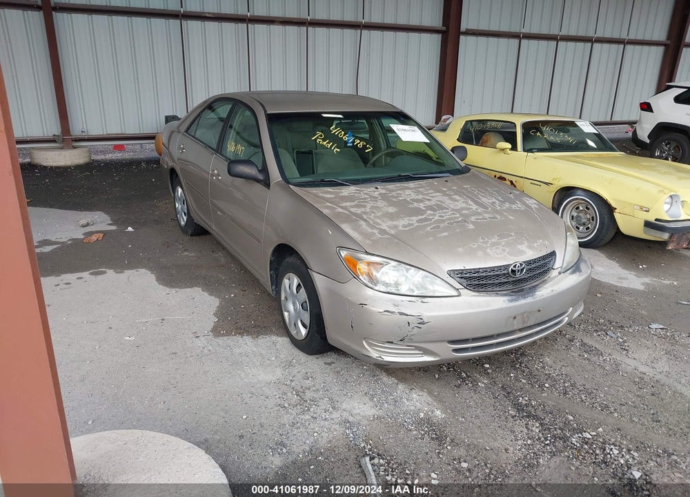 2004 TOYOTA CAMRY LE VIN: 4T1BE32K24U339038