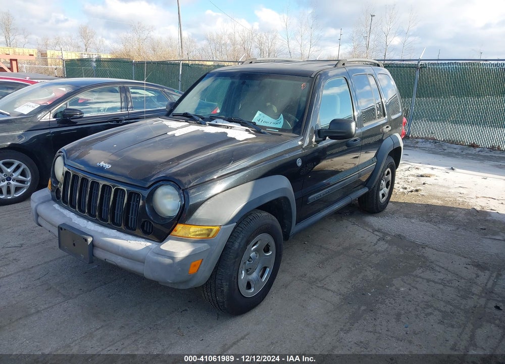 2007 JEEP LIBERTY SPORT VIN: 1J4GL48K07W538234