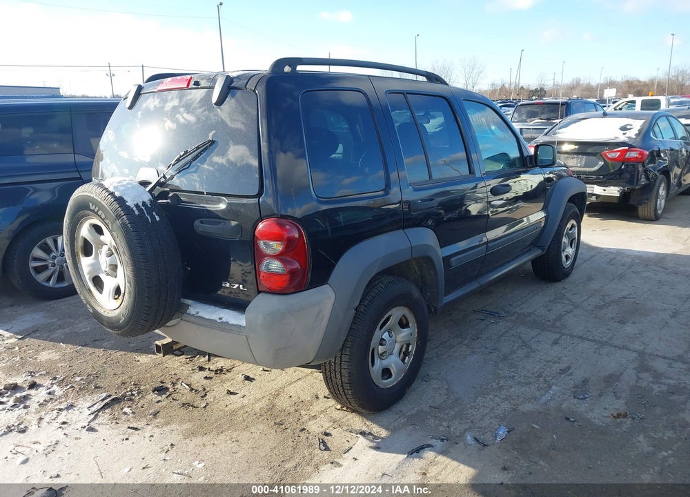2007 JEEP LIBERTY SPORT VIN: 1J4GL48K07W538234