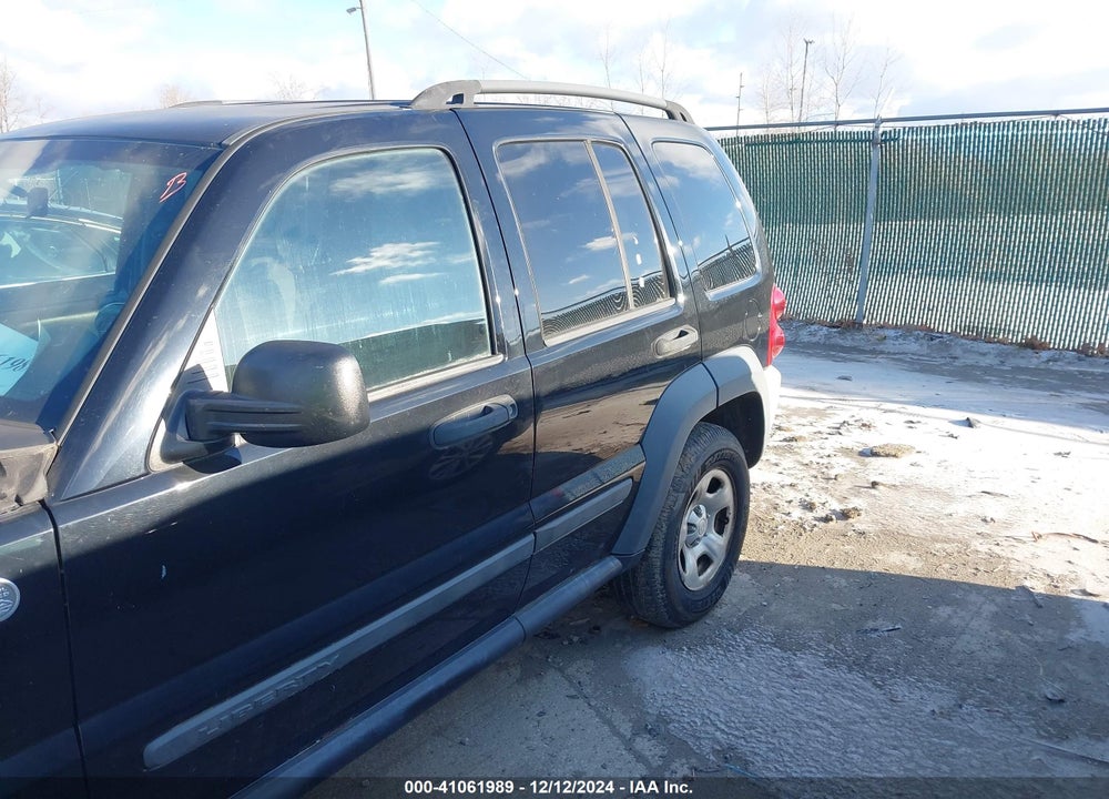 2007 JEEP LIBERTY SPORT VIN: 1J4GL48K07W538234