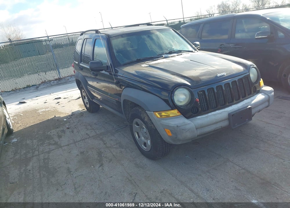 2007 JEEP LIBERTY SPORT VIN: 1J4GL48K07W538234