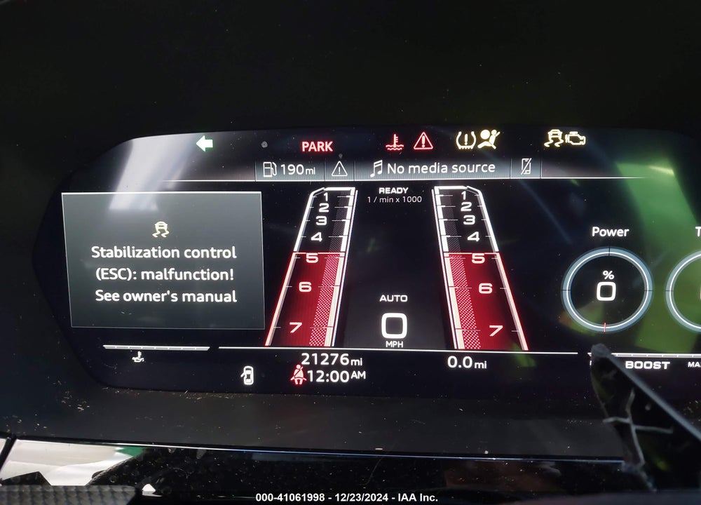 2024 AUDI RS 3 VIN: WUAG4DGY9RA902002