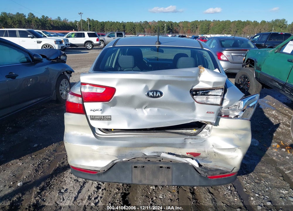 2016 KIA RIO LX VIN: KNADM4A3XG6640307