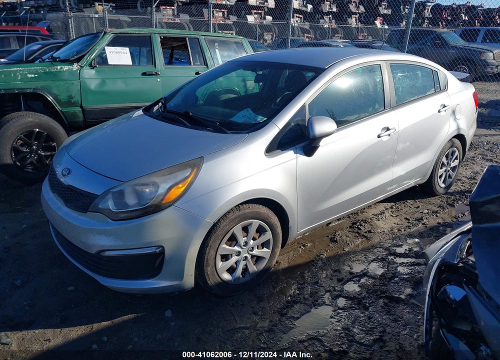 2016 KIA RIO LX VIN: KNADM4A3XG6640307