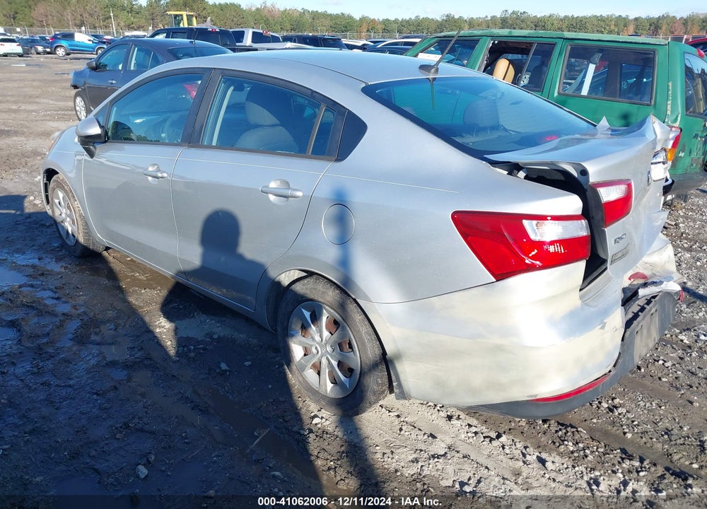 2016 KIA RIO LX VIN: KNADM4A3XG6640307