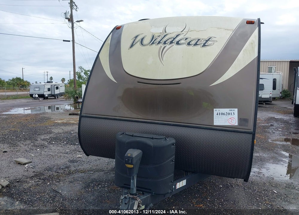 2018 FOREST RIVER WILDCAT TRAVEL TRAILER VIN: 5ZT2WCWB4JB400729