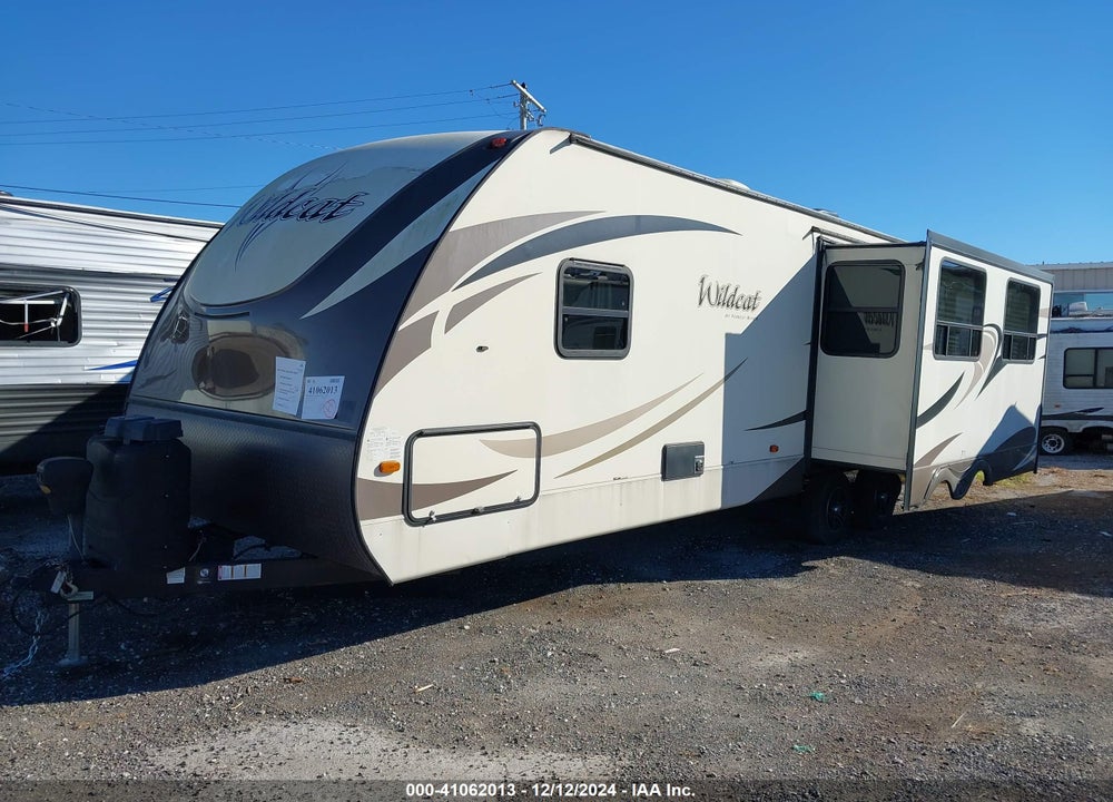 2018 FOREST RIVER WILDCAT TRAVEL TRAILER VIN: 5ZT2WCWB4JB400729