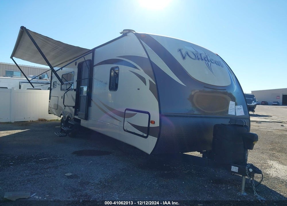 2018 FOREST RIVER WILDCAT TRAVEL TRAILER VIN: 5ZT2WCWB4JB400729