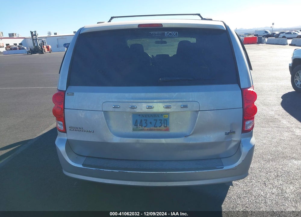 2012 DODGE GRAND CARAVAN SXT VIN: 2C4RDGCG6CR154056