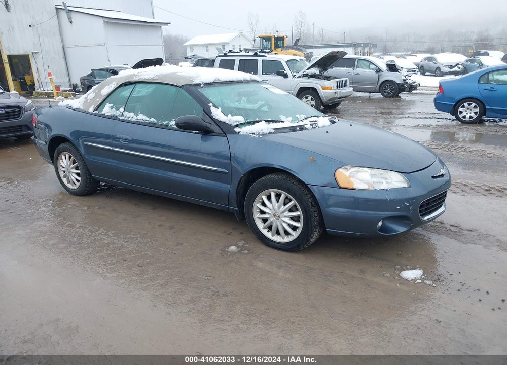 2002 CHRYSLER SEBRING LXI VIN: 1C3EL55R92N192210