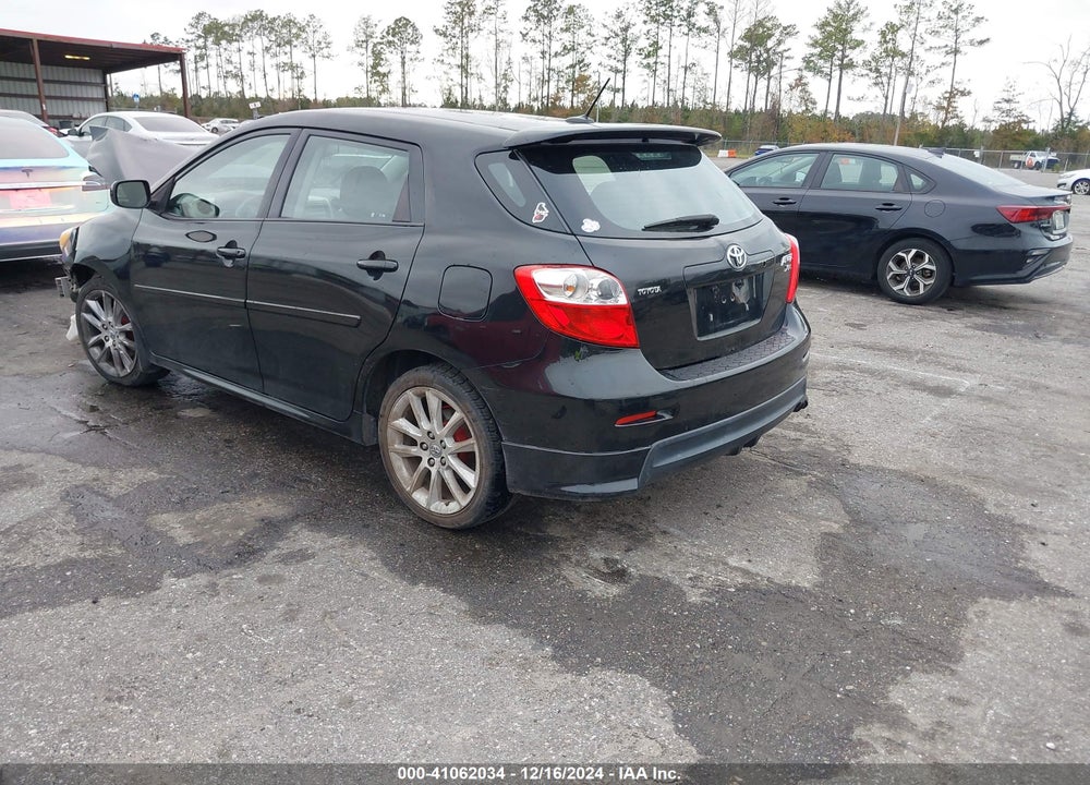 2009 TOYOTA MATRIX XRS VIN: 2T1GE40E09C004751
