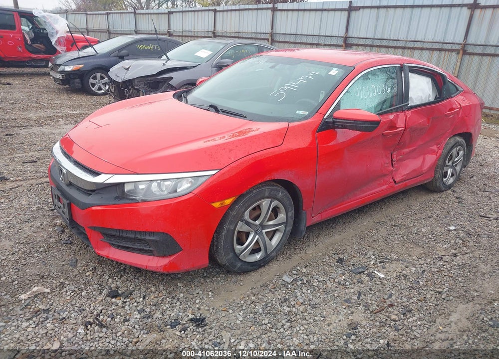 2018 HONDA CIVIC LX VIN: 2HGFC2F52JH591477