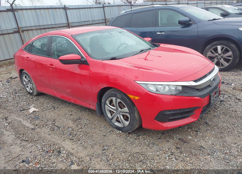 2018 HONDA CIVIC LX VIN: 2HGFC2F52JH591477