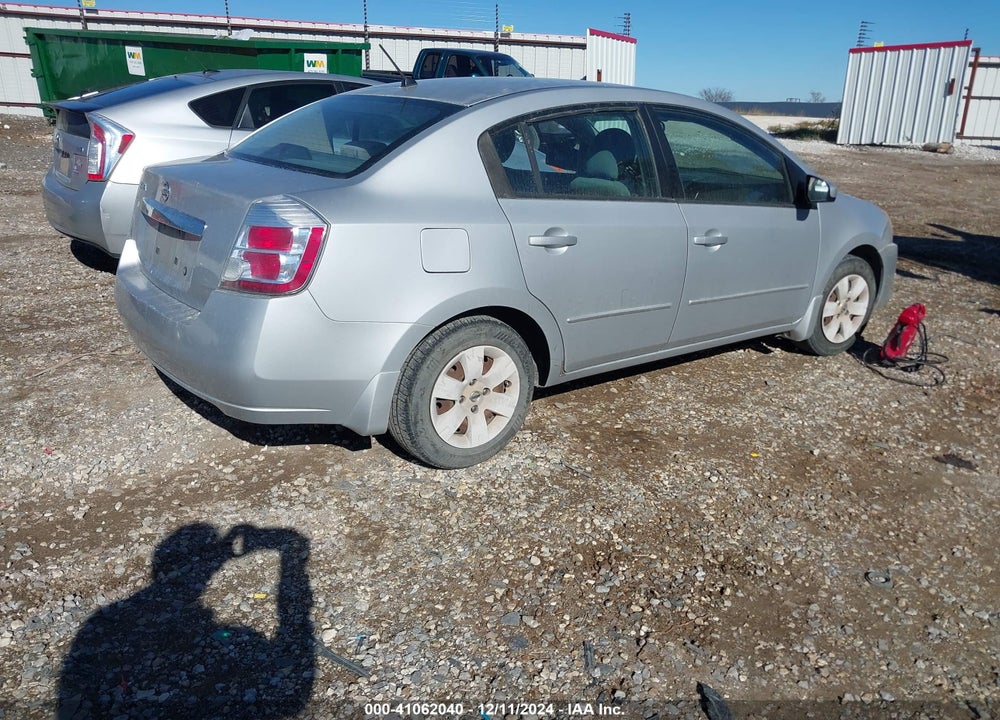 2010 NISSAN SENTRA 2.0 VIN: 3N1AB6APXAL657456