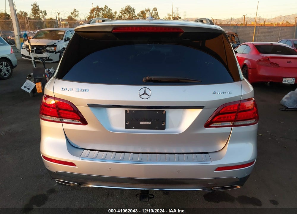 2017 MERCEDES-BENZ GLE 350 4MATIC VIN: 4JGDA5HB4HA874936