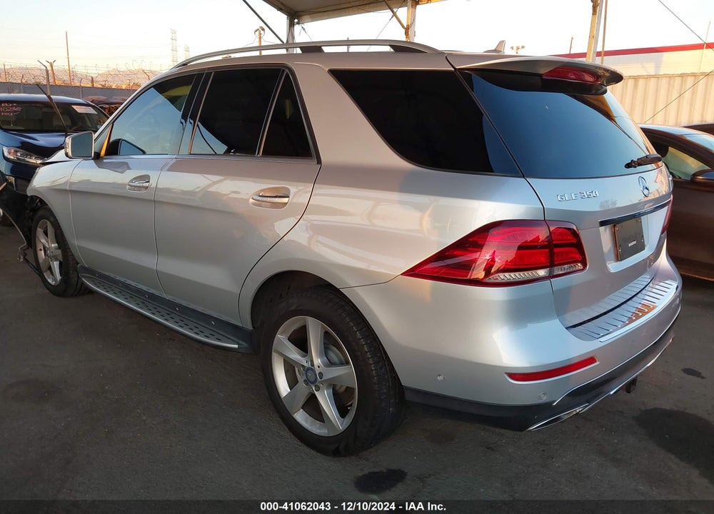 2017 MERCEDES-BENZ GLE 350 4MATIC VIN: 4JGDA5HB4HA874936