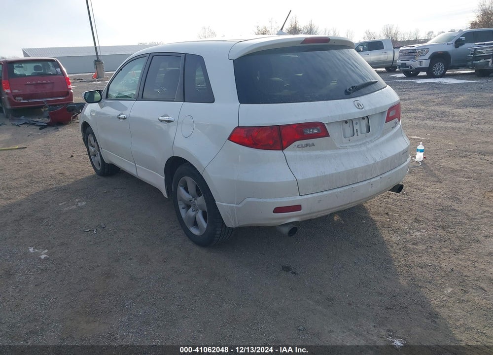2007 ACURA RDX VIN: 5J8TB18547A010615