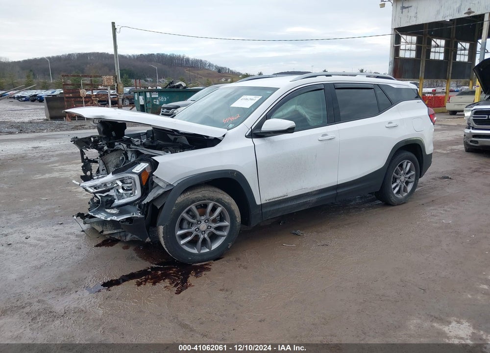 2022 GMC TERRAIN AWD SLT VIN: 3GKALVEV4NL204182