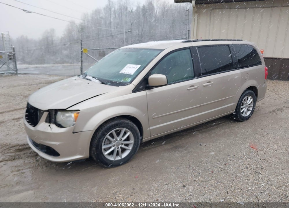 2013 DODGE GRAND CARAVAN SXT VIN: 2C4RDGCG3DR713001
