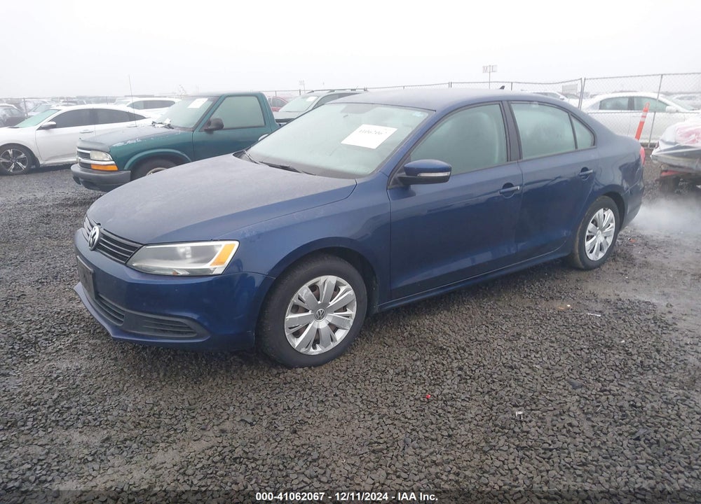 2014 VOLKSWAGEN JETTA 1.8T SE VIN: 3VWD17AJ6EM401004