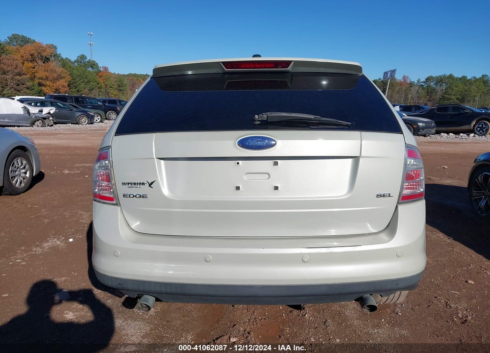 2007 FORD EDGE SEL PLUS VIN: 2FMDK39C47BB44312