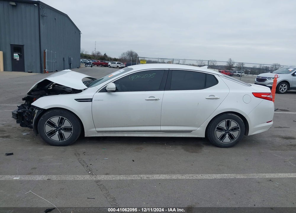 2013 KIA OPTIMA HYBRID LX VIN: KNAGM4AD4D5043189