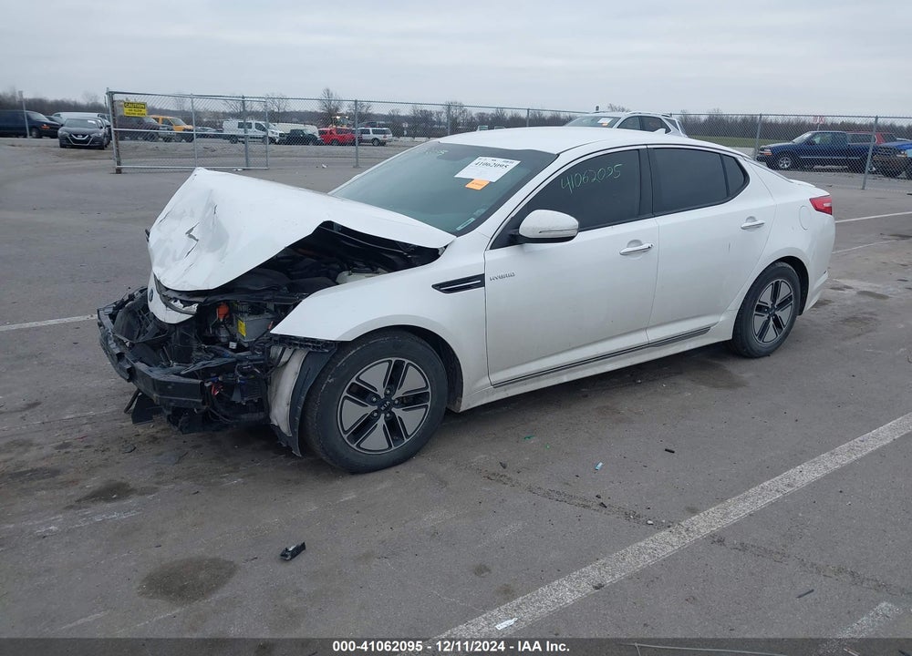 2013 KIA OPTIMA HYBRID LX VIN: KNAGM4AD4D5043189