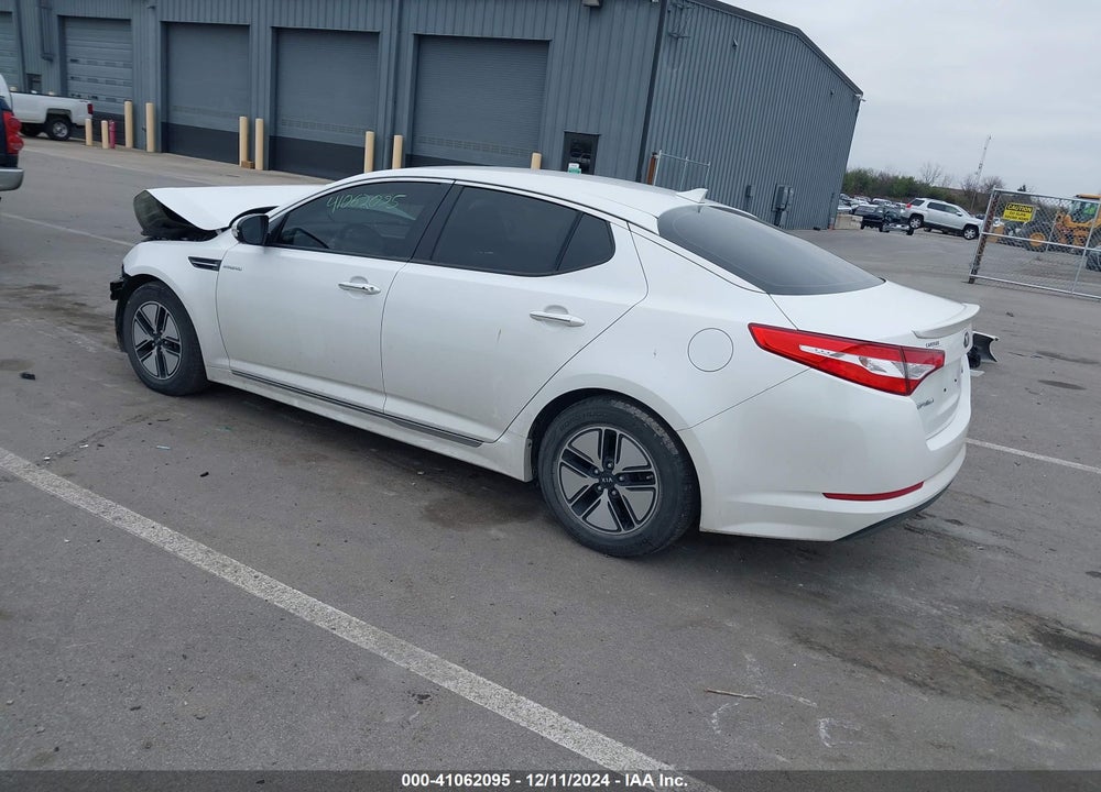 2013 KIA OPTIMA HYBRID LX VIN: KNAGM4AD4D5043189