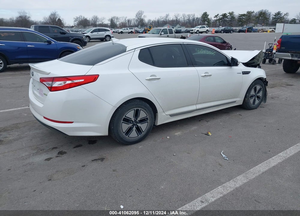 2013 KIA OPTIMA HYBRID LX VIN: KNAGM4AD4D5043189