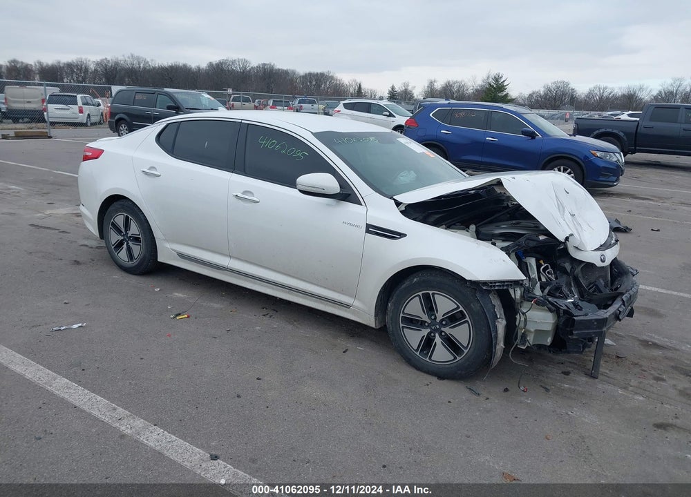 2013 KIA OPTIMA HYBRID LX VIN: KNAGM4AD4D5043189