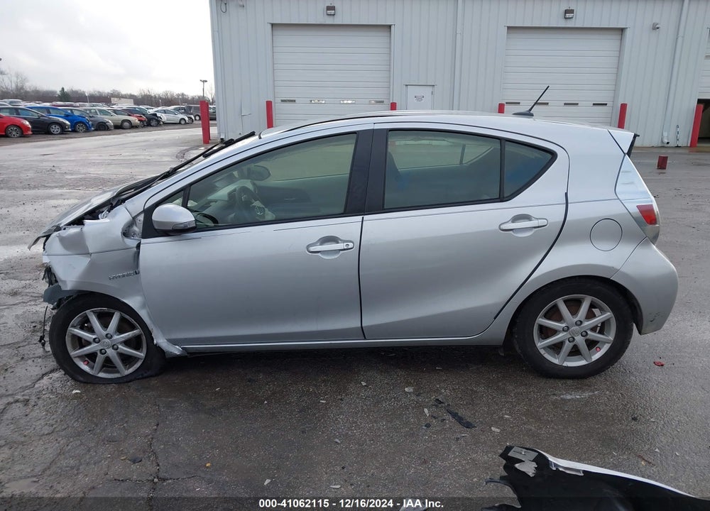 2012 TOYOTA PRIUS C THREE VIN: JTDKDTB34C1017369