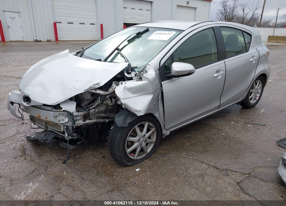 2012 TOYOTA PRIUS C THREE VIN: JTDKDTB34C1017369