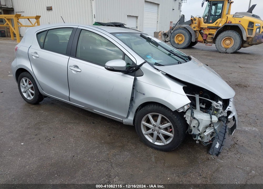 2012 TOYOTA PRIUS C THREE VIN: JTDKDTB34C1017369