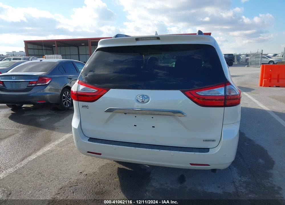 2015 TOYOTA SIENNA LIMITED 7 PASSENGER VIN: 5TDYK3DC0FS607704