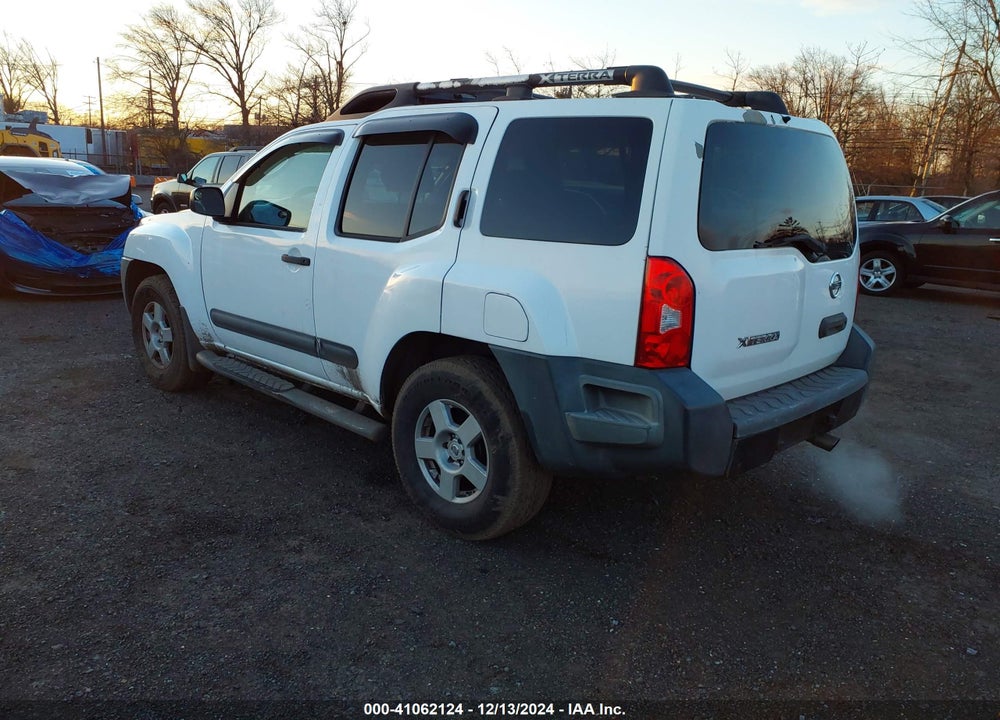 2005 NISSAN XTERRA S VIN: 5N1AN08W15C636331