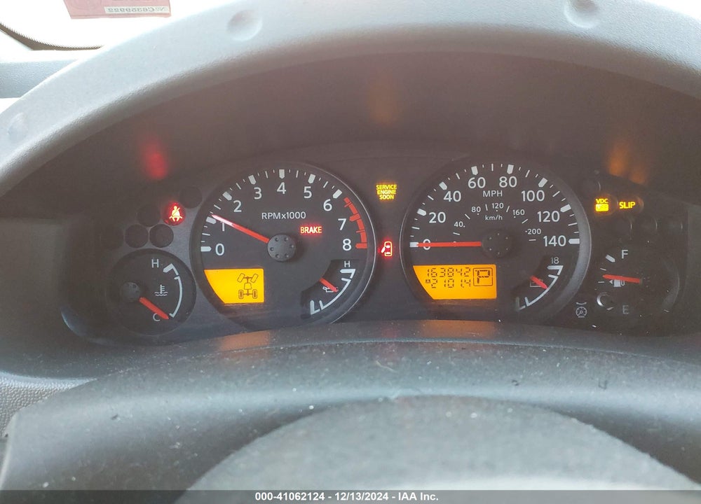 2005 NISSAN XTERRA S VIN: 5N1AN08W15C636331