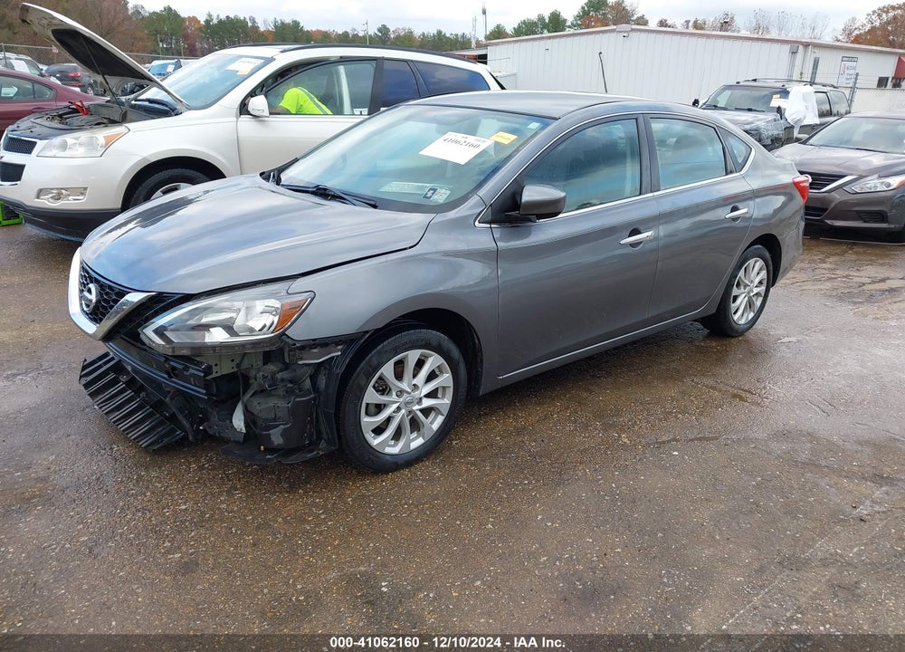 2019 NISSAN SENTRA SV VIN: 3N1AB7AP5KL603487