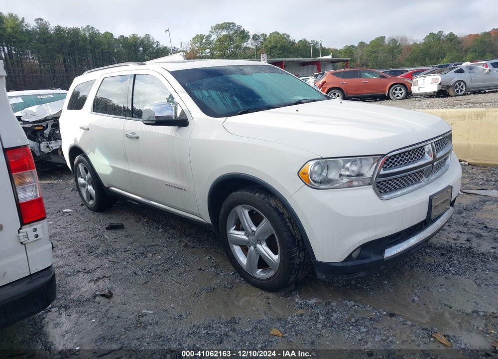 2011 DODGE DURANGO CITADEL VIN: 1D4SE5GT0BC661443