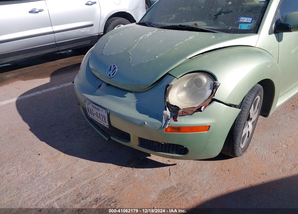 2006 VOLKSWAGEN NEW BEETLE VIN: 3VWRW31C86M406319