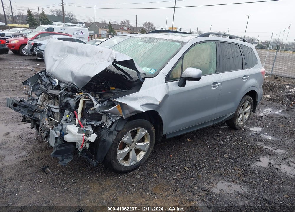 2015 SUBARU FORESTER 2.5I PREMIUM VIN: JF2SJADC7FH501933