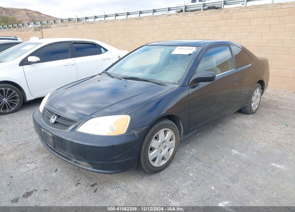 2001 HONDA CIVIC EX VIN: 1HGEM22961L113938