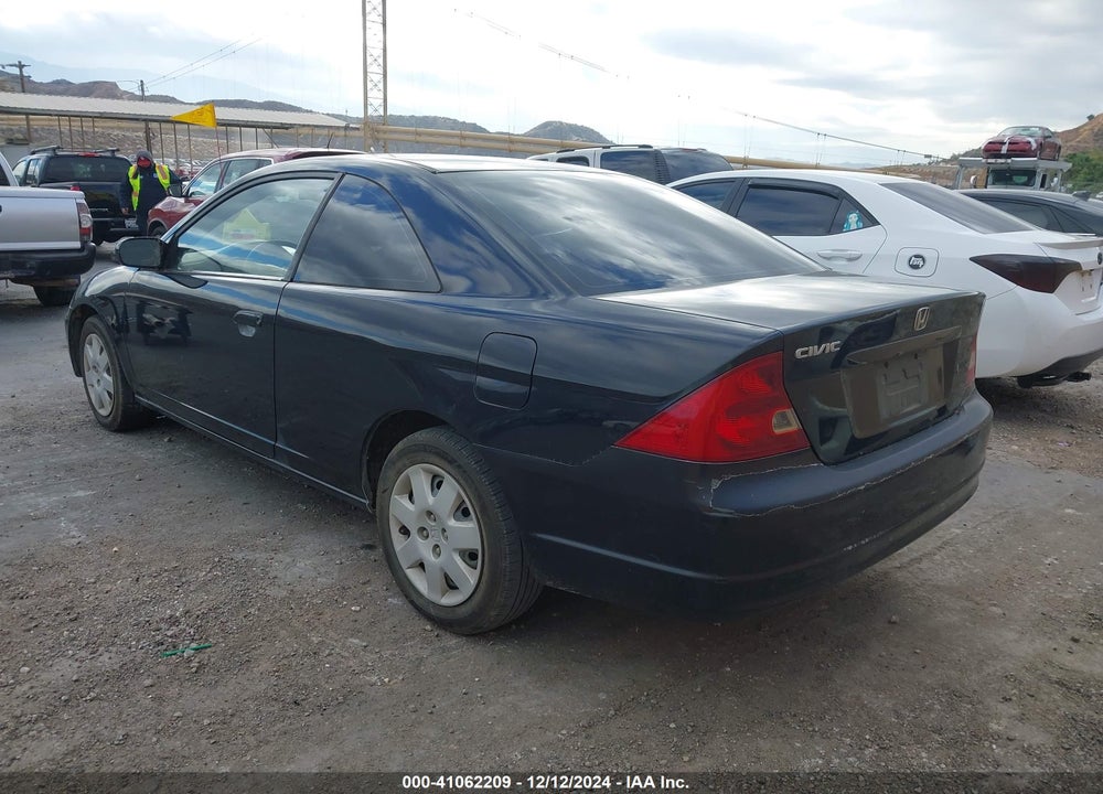 2001 HONDA CIVIC EX VIN: 1HGEM22961L113938