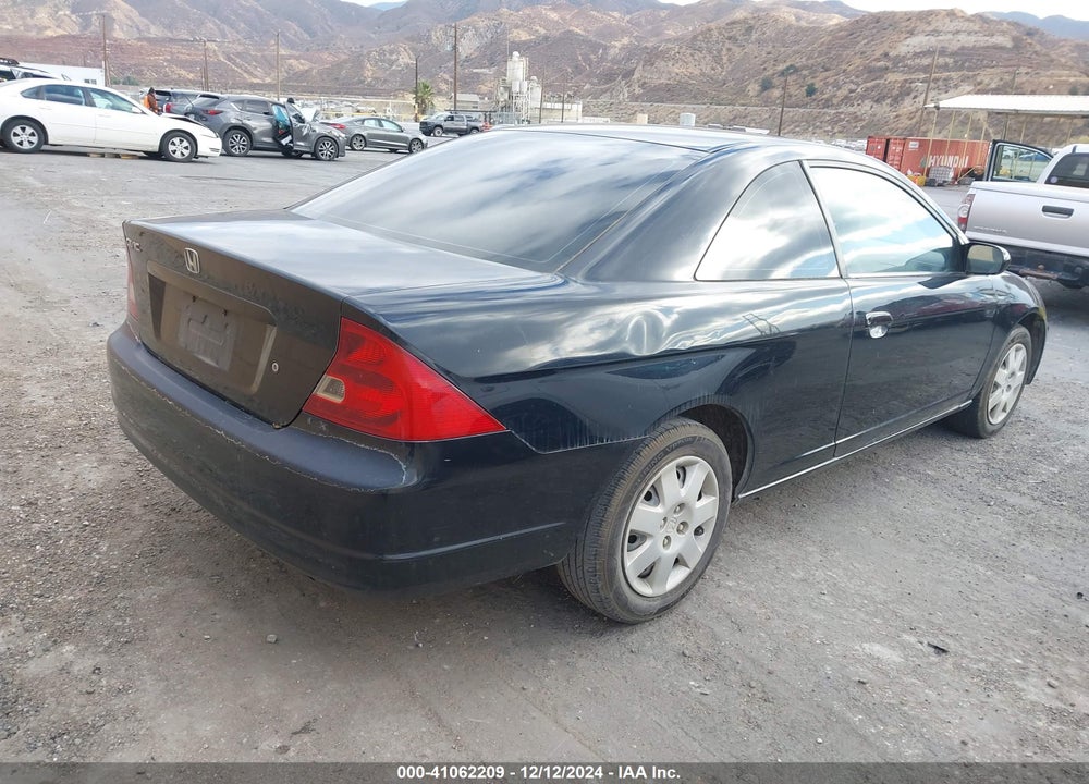 2001 HONDA CIVIC EX VIN: 1HGEM22961L113938